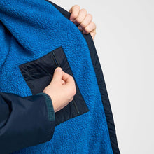 FREESPIRIT Aquarobe Pro Jacket with Hood, Deep-Pile Fleece Lining & 2 Zipped Pockets, Waterproof & Oversized Unisex Drying & Changing Robe, Watersports, Wild Swimming, Surfing, 5000mm HH