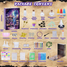 Ltteaoy Potion Making Kit Children,20 Magic Mix Wizard Potion Bottles,Magic Christmas Tree,Craft Kits for Kids,Creative Christmas Halloween Gifts for Girls Boys Age 6 7 8 9+