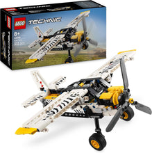 LEGO Technic Bush Plane Toy - Model Airplane Set for 8+ Year Old Boys & Girls - Spinning Propeller and Piston Engine for Imaginative Role Play - Kids' Birthday Gift Idea 42198