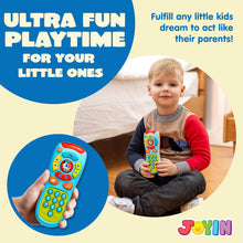 JOYIN My Learning Remote and Phone Bundle with Music, Fun, Smartphone Toys for Baby, Infants, Kids, Boys or Girls Birthday Gifts, Holiday Stocking Stuffers Present