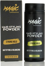 Magic Cosmetics Hair Powder Men  Unisex Root Hair Styling Matt Look  Anti-Gravity Powder Styler  Invisible Texture  Instant Volume and Root Boost All Hair Types  20 gr