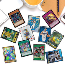 300Pcs Clear Card Sleeves 66 x 91mm Standard Soft Penny Sleeves Card Protector Sleeves for Trading Card, MTG, Sports Cards, Game Cards (Black)