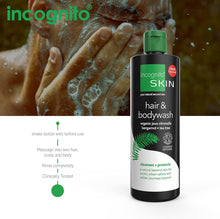 Incognito Java Citronella Hair Body Wash 200ml - Insect and Mosquito Repellent - Nourishes and Promotes Healthy Strong Hair and Skin - Reduces Dandruff Head Lice - Suitable For Both Men and Women