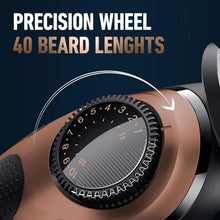 King C. Gillette Men's Beard Trimmer PRO with Precision Wheel for 40 Beard Lengths