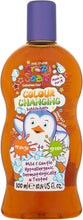 Kids Stuff Crazy Soap Colour Changing Bubble Bath, Orange to Green  Kids Bubble Bath  Dermatologically Tested  Mild & Gentle  Vegan  Cruelty Free  300ml