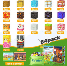 Magnetic Blocks - Build Mine Magnet World Magic Portal Set, Magnetic Tiles Building Blocks Toddler Toys STEM Sensory Outdoor Toys for 3+ Year Old Boys & Girls, Creative Kids Games Kids Toys