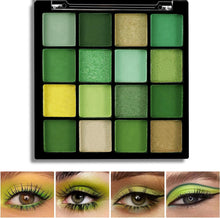 Boobeen Colorful Eyeshadow Palette Makeup-16 Colors, Matte and Glitter Eyeshadow, Bright Eyeshadow palettes,Blendable,Easy to Build Dramatic Glamour Looks