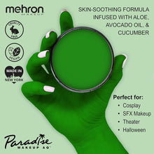 Mehron Makeup Paradise Makeup AQ Face & Body Paint (1.4 oz) (Amazon Green)