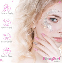 Glitter Fix Gel - Face and Body Adhesive Primer Glue Quick Dry for Glitter, Eye Shadow, Pigment, Eye Dust. Vegan Cruelty Free