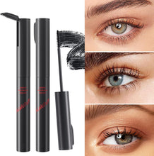 4D Silk Fiber Eyelash Mascara,Waterproof Mascara Black,Extra Long Thick & Voluminous Lash Mascara Brush,No Clumping, No Smudging for Makeup