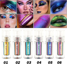 Multichrome Liquid Eyeshadow,Chameleon Liquid Eyeshadow,Glitter Eyeshadow Intense Multicolor Shifting,Long-lasting With No Crease,Quick Drying Eye Makeup (03)