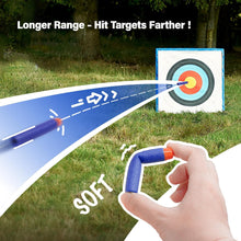 AMOSTING 100PCS Refill Foam Darts Bullets for Nerf N-Strike Elite 2.0 Series,Compatible with All Elite Blasters-Blue