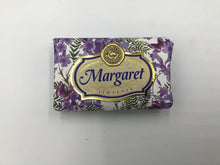 Margaret - Gift Soap Bar For Her Birthday Rose Scent Mum Grandmother Cleanser Lather Present Girl