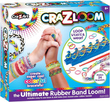 Crazloom Loom Band Toys, Creative Toy, Rubber Band Toy, Friendship Bracelets, Latex Free Loom Bands, 600 Loom Bands