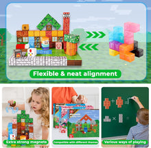 Magnetic Blocks  100PCS Magnetic Building Blocks, Constructions Toys for Boys & Girls Age 3 4 5 6 7 8 9 10 STEM Montessori Stacking Toy, Sensory Magnetic Tiles Building Brithdays for Toddlers