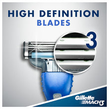 Gillete Mach 3 Smooth Shave Disposable Razor, 3 Count