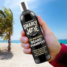 Gnarly Joe Beard Shampoo for Men - 250ml - Moisturise and Soften African Black Soap - Shea Butter - Coconut - beard wash for men - beard soap - Beard Dandruff Shampoo (Shea Butter and Coconut)