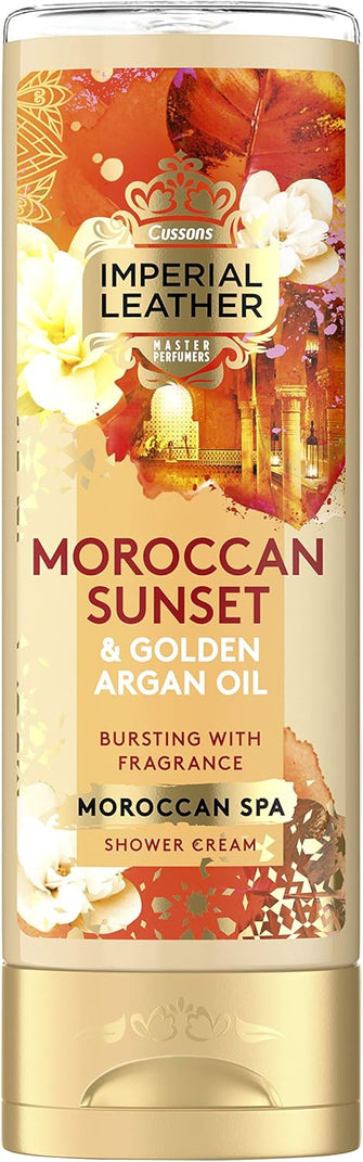 Imperial Leather Shower Gel, Moroccan Sunset & Golden Argan Oil Creamy Body Wash, Multipack of 6 x 250 ml