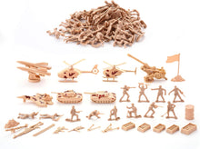 JOYIN 164 Pcs Military Soldier Playset Army Men Action Figures Battle Group, Deluxe Plastic Military Playset Soldiers Bucket With Aircrafts, Helicopters, Tanks and Other Accessories
