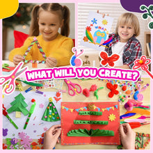 3000+Pcs Craft Kits for Kids, 3-9 Year Old Girl Gifts Arts and Crafts for Kids Toys for 3-9 Year Old Girls Kids Crafts Girls Gifts for 3-9 Year Olds Girls Toys Age 3-9 Presents for 3-9 Year Old Girls