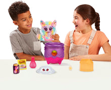 Magic Mixies Magical Gem Surprise Cauldron, With New Shimmer Eyes! Reveal an Mixie Plushie from the Fizzing Cauldron and Discover 4 Magical Solar Gem Surprises!