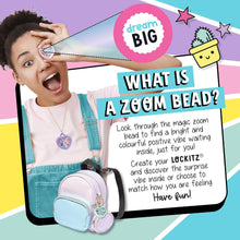 John Adams Lockitz Luxury Studio: Arts and Crafts Fashion Jewellery Maker, create cute bag charms and necklaces, includes secret Zoom Beads with 8 messages to find inside, for kids 6+