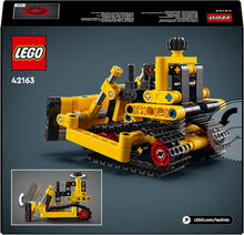 LEGO Technic Heavy-Duty Bulldozer Set, Construction Vehicle Toy for Kids, Boys and Girls with Realistic Features for Imaginative Play, Small Gift Idea 42163
