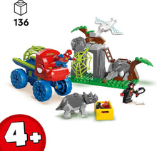 LEGO Marvel Team Spidey Dino Crawler Rescue Truck, Buildable Super Hero Vehicle Toy and Dinosaur Set, Gift for 4 Plus Year Old Boys, Girls and Fans of the Spidey and His Amazing Friends Show 11199