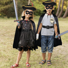 iZoeL The Highway Rat Costume for Boys Girls Rat Costume World Book Day Costumes Kids 2025 - Highway Man Character Wbd Fancy Dress Ideas for Childrens Carnival Costume Robber Pirate Costume