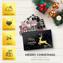 Love Urban Beauty Makeup Advent Calendar  24-Day Beauty Cosmetic Gift Set for Women and Girls  Christmas Advent Calendar with Professional Makeup Products