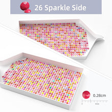 ARTDOT 445 Colours DMC Diamond Beads for 5D Diamond Art Accessories, 89000 Pieces Diamond Art Round Beads Replacement Missing Drills Sparkle Rhinestones for Diamond Art Kit Crafts