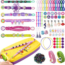 Mactoou 292PCS Friendship Bracelet Making Kit, Girls Presents Ages 7 8 9 10 11 12 Year Old, Arts and Crafts for Kids Ages 8-12, DIY Jewellery Making Kits Birthday Present for Teen Girls