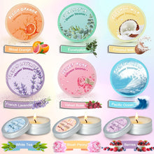 LABELLEFE Shower Steamers & Scented Candles, 6 Different Aromatherapy Fragrances and 3 Candles Bathroom, Gift for Women in Birthday or Mothers Day