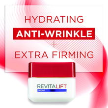 L'Oreal Paris Revitalift Night Cream, Face Moisturiser With Pro Retinol, Anti Wrinkle and Firming, Ivory, 50 ml (Pack of 1)