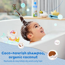 Childs Farm, Kids Hair Coco-Nourish Regime Bundle, Shampoo 250ml, Conditioner 250ml and Leave-in Conditioner 125ml, Dry, Curly and Coily Hair