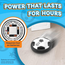 Let Loose Moose Hover Ball  Light Up Indoor Football 2 Pack w/Foam Bumpers for 3-12 Year Old Boys and Girls  Games and Toys for Kids