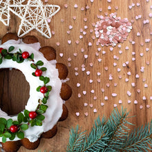 1000 Pcs Rose Gold Heart Confetti Valentines Decorations Romantic Table Decorations Love Hearts Table Confetti for Wedding Day,Anniversary,Metallic Foil Heart Confetti