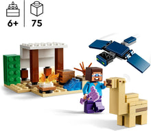 LEGO Minecraft Steve's Desert Expedition Building Toys for 6 Plus Year Old Kids, Boys and Girls, Biome Gaming Set with House, Toy Animal and Figures, Gift for Gamers 21251