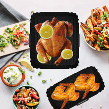 Silicone Air Fryer Liners for Philips Dual Basket Air Fryer 3000 Series 6L/3L, Reusable Dual Airfryer Liners Air Fryer Accessories for Philips Dual Basket Airfryer NA350/00