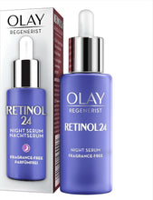 Olay Retinol Serum For Face, 24 Night Serum With Retinoid Complex + Vitamin B3, Firming Anti-Ageing Face Serum, Strengthens & Firms Skin, Visibly Reduces Wrinkles & Fine Lines, Fragrance Free, 40 ml