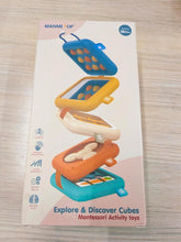 Joollurm Baby Plane Travel Toys, Busy Activity Cube for 1 Year Old, Sensory Educational Developmental Learning Toys for Boys Girls Birthday