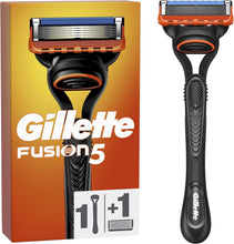 Gillette Fusion5 Razor For Men, 1 Gillette Razor, 1 Razor Blade Refill