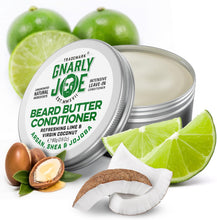 Gnarly Joe Beard Butter Leave-In Conditioner, 80g. Coconut, Argan & Shea Butter