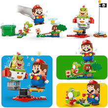 LEGO Super Mario Adventures with Interactive Mario, Bowser Jr.s Clown Car Vehicle Set, with Yoshi Toy, Nintendo Gift for 6 Plus Year Old Boys, Girls and Gamers 71439