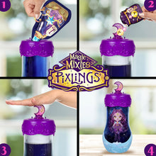 Magic Mixies - Pixlings Now With Shimmer Reveal! Catlyn the Cat Pixling Create And Mix A Magic Potion That Magically Reveals A Beautiful 6.5" Pixling Doll Inside A Potion Bottle!