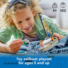 LEGO 60438 City Sailboat 5+ 102 Pieces WIth Dolphin