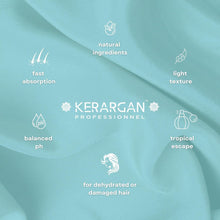 Kerargan - Shampoo with Coconut and Argan oil - hair care moisturising brittle, dry, easy to straighten hair - Sulphate free, Paraben free and Silicone free - 500 ml