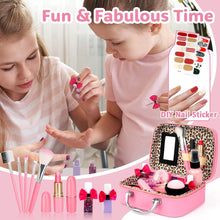 Flybay Kids Makeup Sets for Girls, Washable Girls Make Up Set, Real Makeup Set for Kids Girls Toys Presents, Childrens Makeup Sets Kids Toys Christmas Birthday Gifts for Girls Age 4 5 6 7 8 9 Year Old