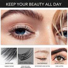 Mascara Black,4D Silk Fiber Eyelash Mascara,Mascara Black Volume and Length WaterproofFalse Lash Effect Mascara, Extra Long Lash Mascara,Lengthening Mascara Black,Maskara,Waterproof Mascara Black