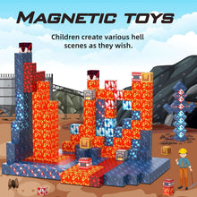 Magnetic Blocks Magnetic Tiles Magnet Sword Set Building Toys Toddler Toys STEM Sensory Construction Toys for 3 4 5 6 7 8 Year Old Boys & Girls, Creative Kids Games Kids Toys